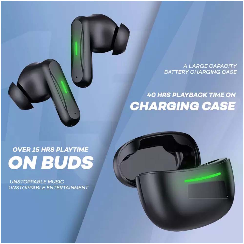 TWS Wireless Earbuds with ENC, V5.1