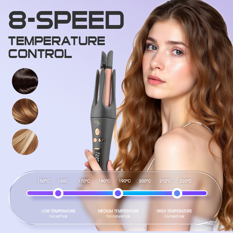 Auto Hair Curler with Ceramic-Aluminum