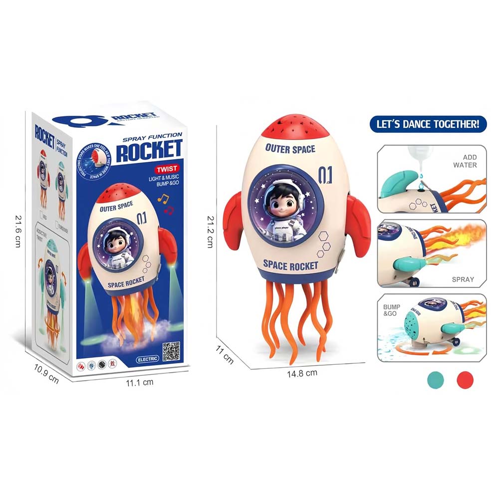Rocket Toy with Fog Function
