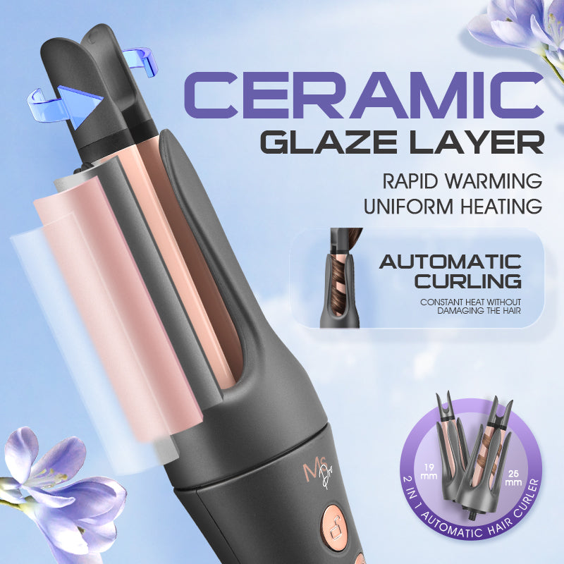 Auto Hair Curler with Ceramic-Aluminum