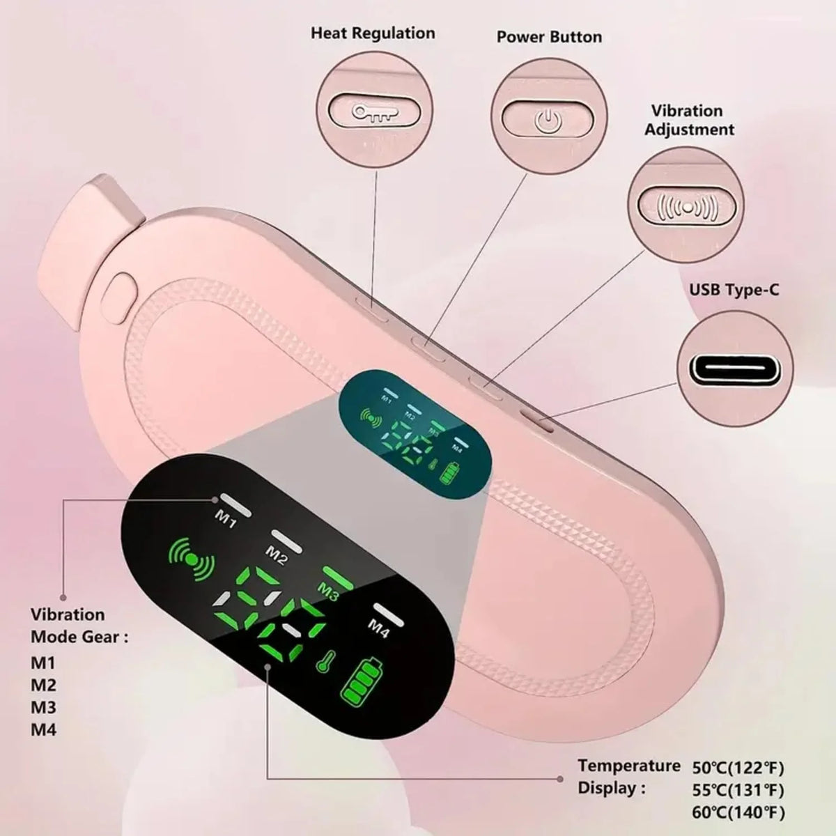 Electric Period Heating Belt