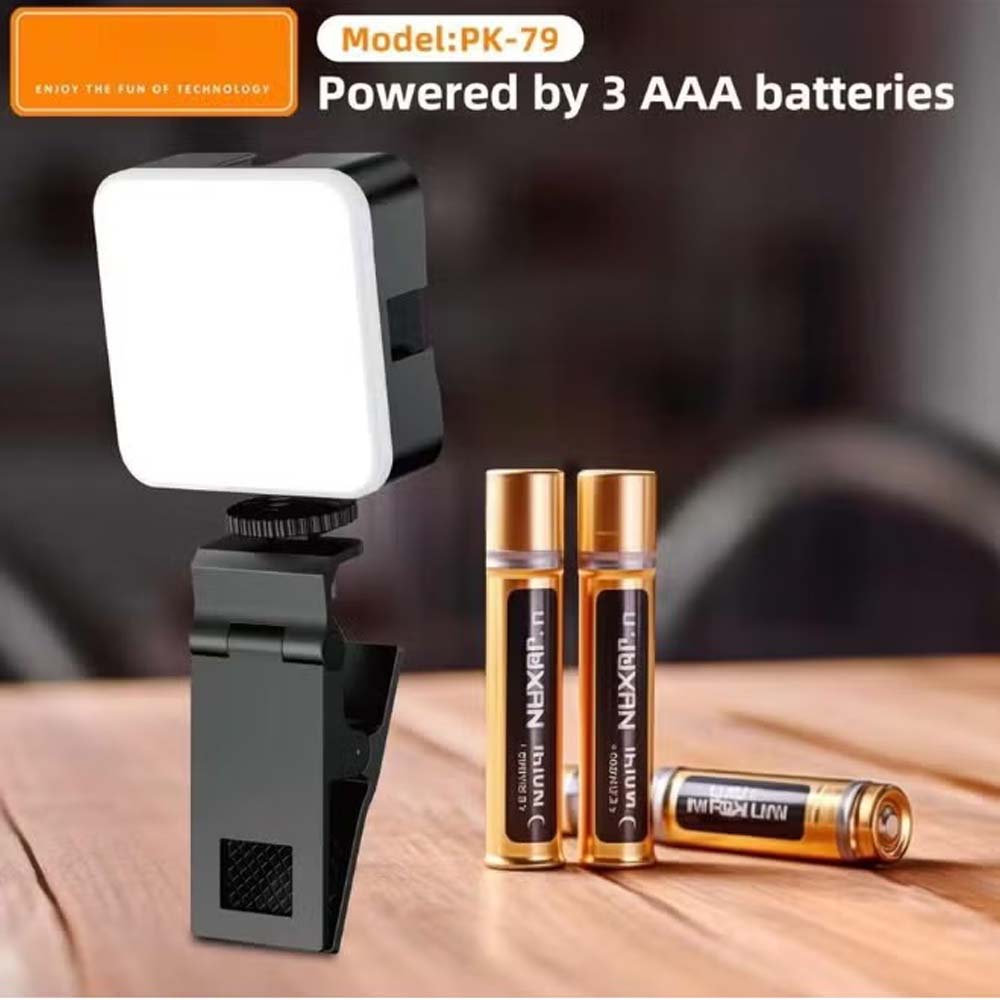 PK79 Mini LED Video Light 6000K Dimmable