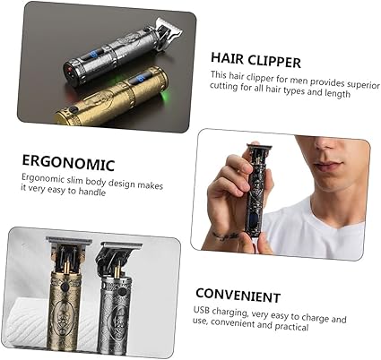 USB Rechargeable Electric Barbershop Hair