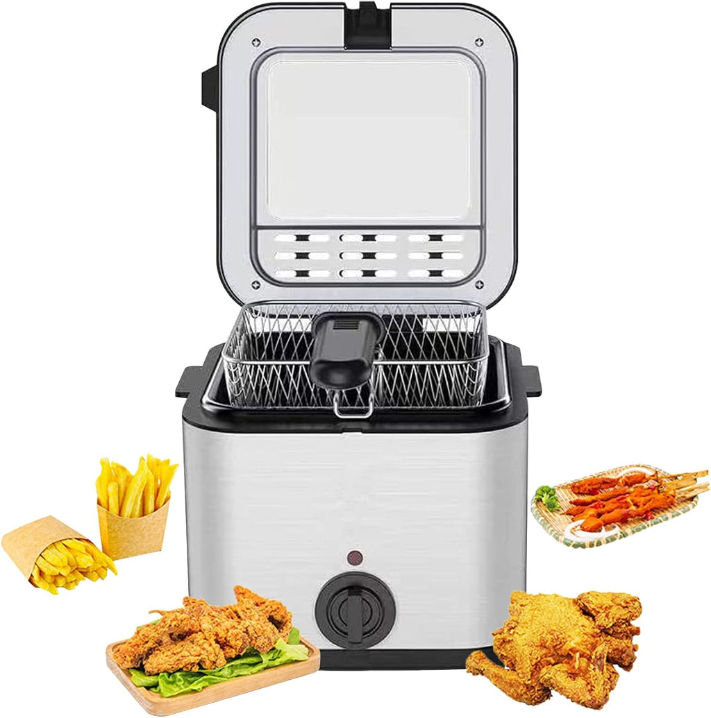 2.5L Electric Deep Fryer with Stainless Steel Body