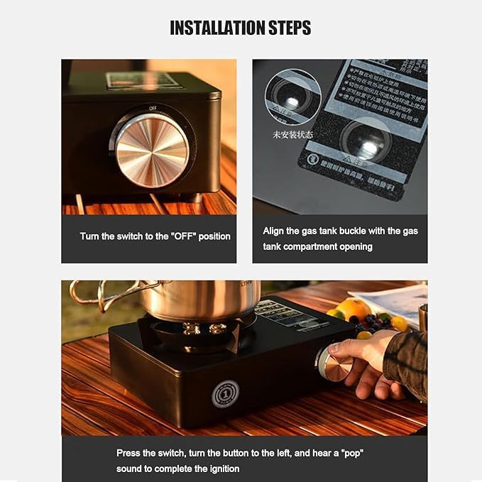 Mini Stove Camping – 3500W Portable Small Stove