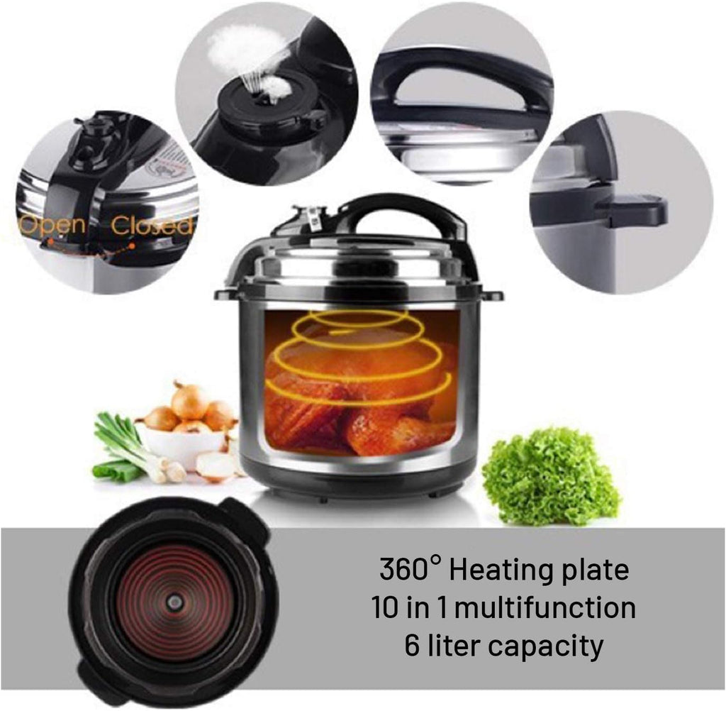 12L Smart Digital Pressure Cooker Multi