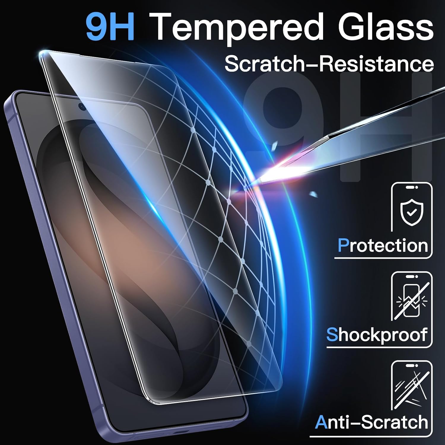 Tempered Glass Screen Protector for S26 Ultra 5G