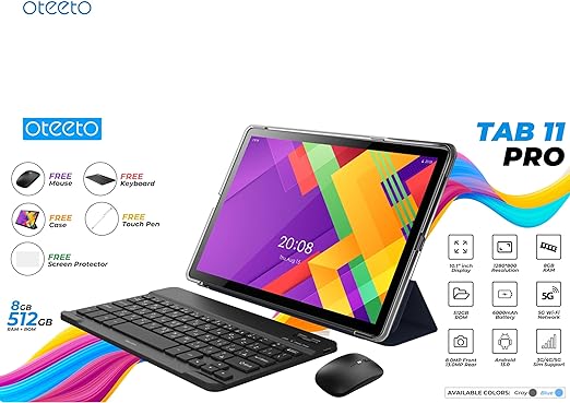 TAB 11 Pro Tablet – 10.1 Inch IPS LCD