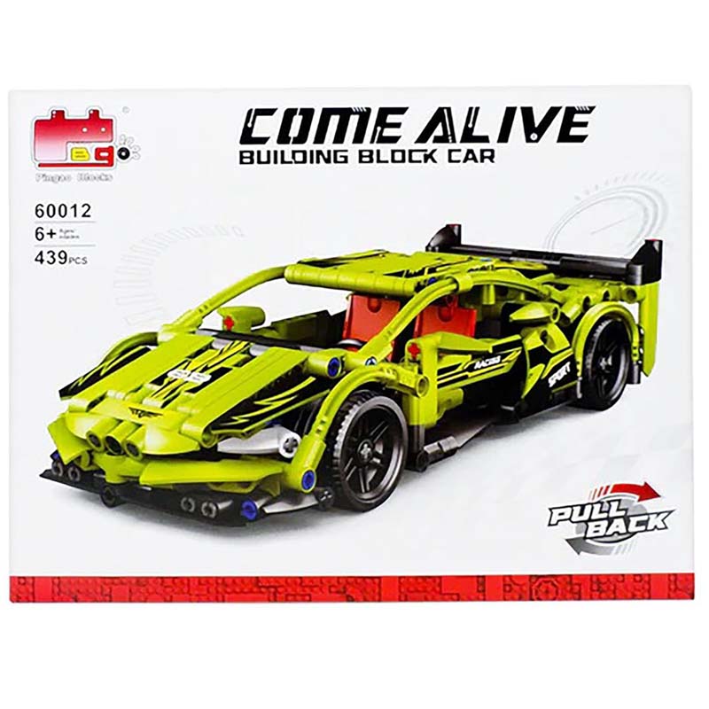 Come Alive Tech Sport Racing Car Building Set
