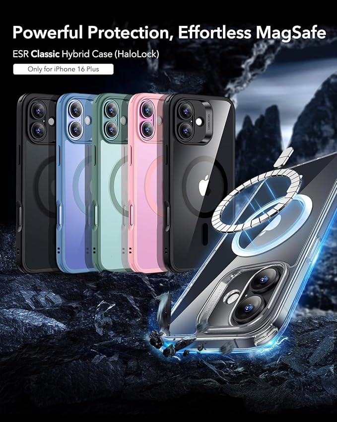 MagSafe Compatible Magnetic Phone Case for iPhone 16 Series