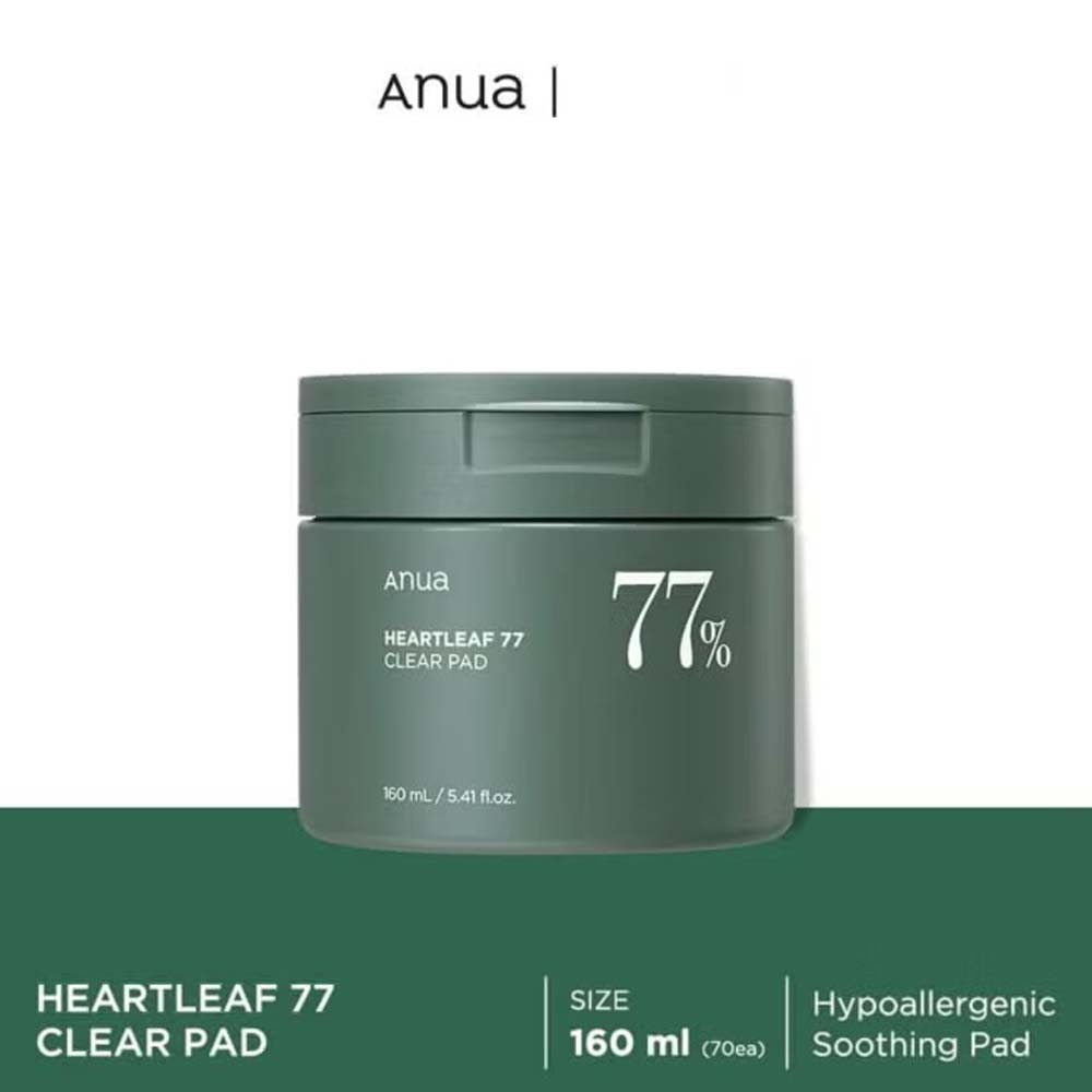 ANUA Heartleaf 77% Soothing Toner Pads