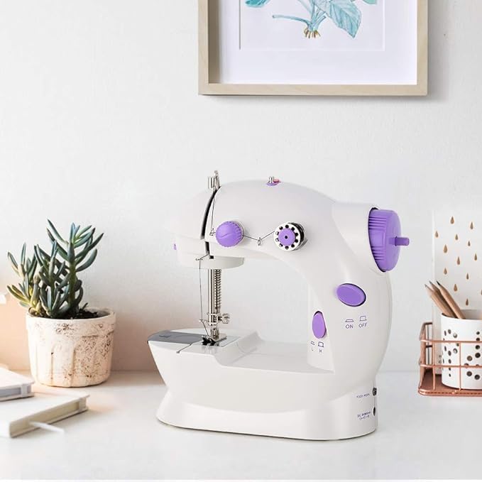 Beginner-Friendly Mini Electric Sewing Machine
