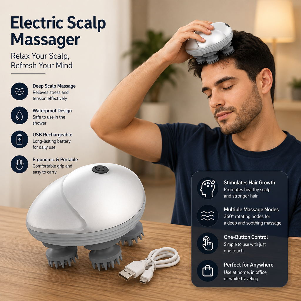 Electric Scalp Massager