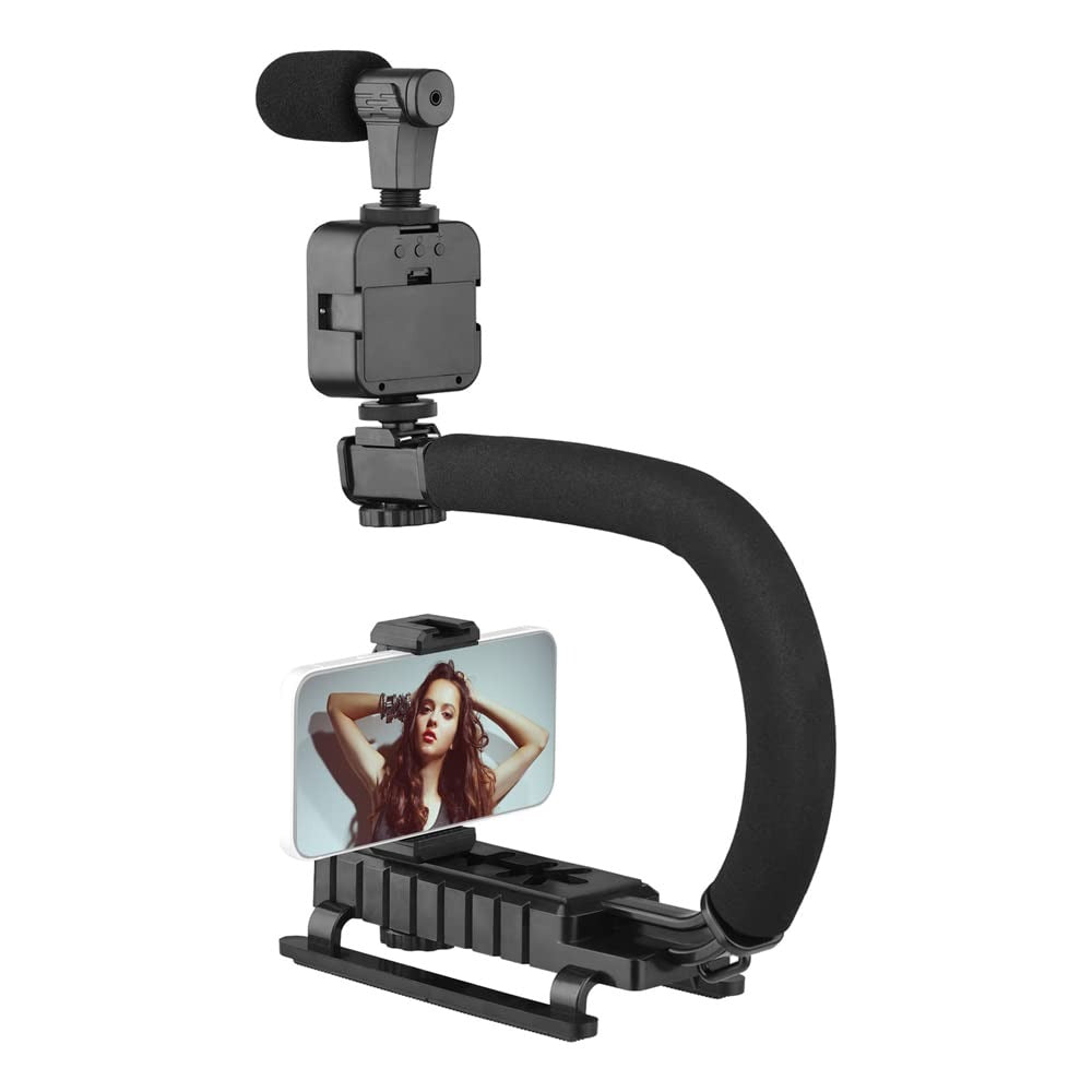 AY-49U U-Shaped Video Making Handheld Stabilizer Kit