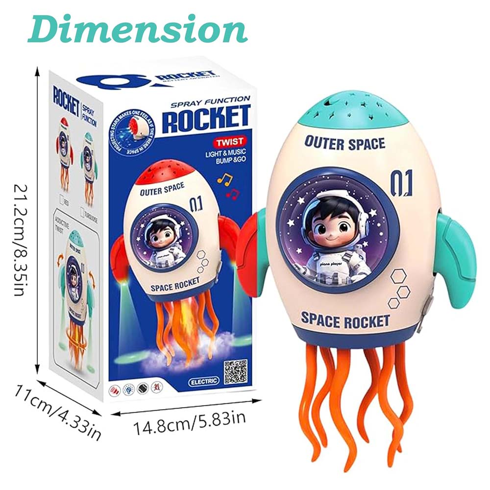 Rocket Toy with Fog Function