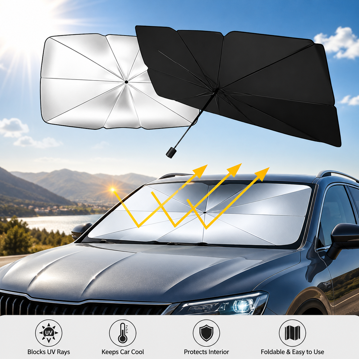 Auto Sunshade Umbrella