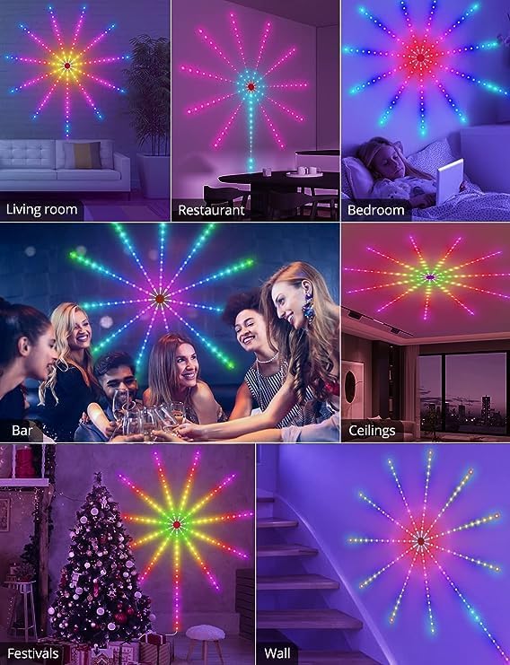 Smart Firework| USB Powered Room Decor
