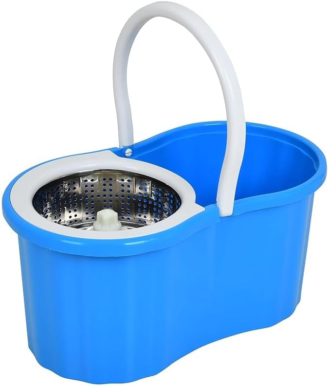 Rotate Stainless Steel Wringer Spin Mop