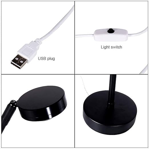 180° Rotatable & USB Rechargeable Sunset