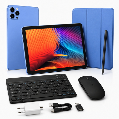 10.1-Inch Smart Tablet with 16GB RAM, 512GB Storage
