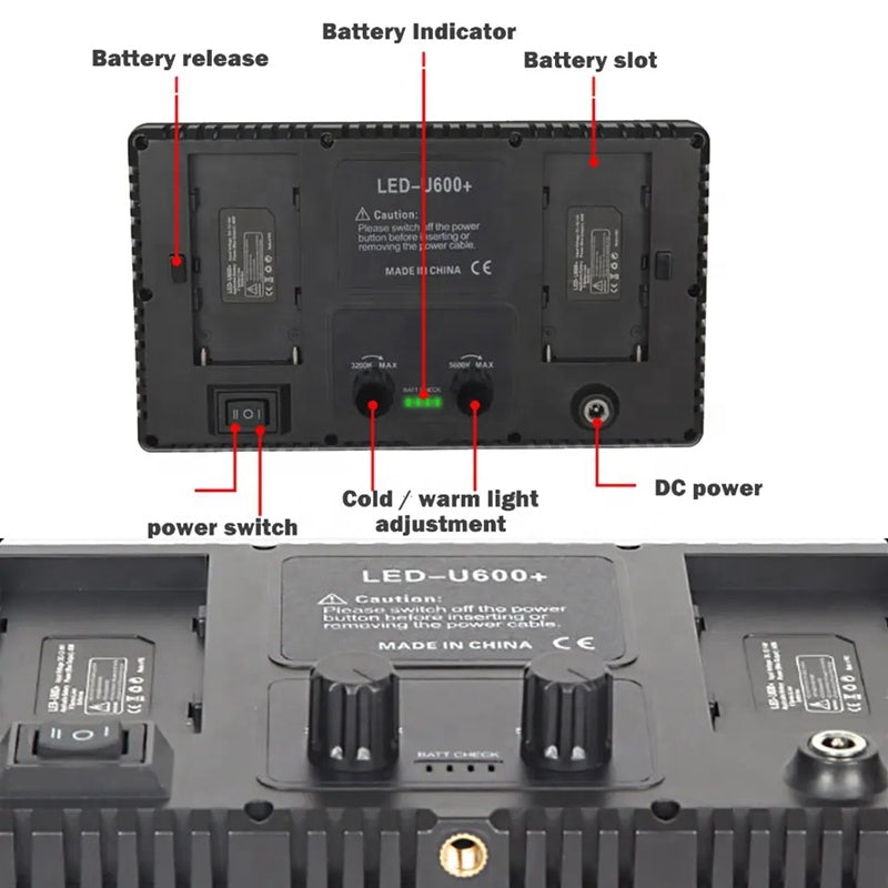Pro LED 600 Photography Equipment