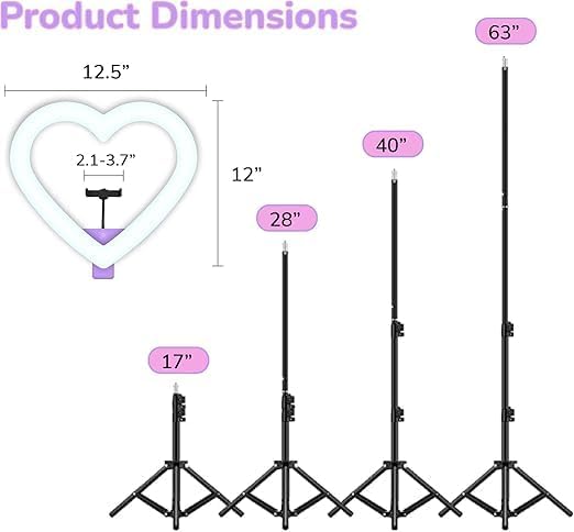 JM26-10 RGB LED Heart