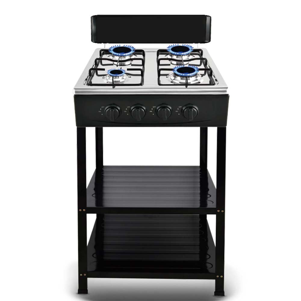 4-Burner Outdoor Gas Stove with Detachable