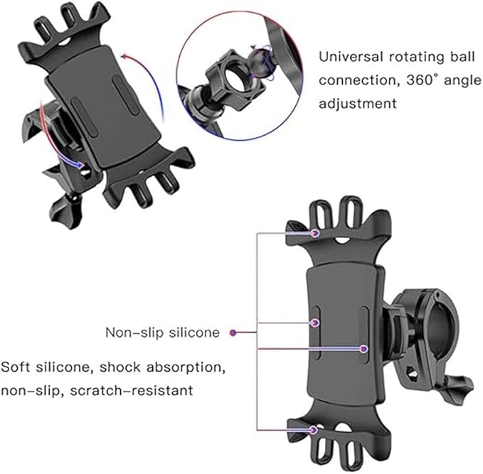 Bike Bicycle Motorcycle Mobile Phone Holder