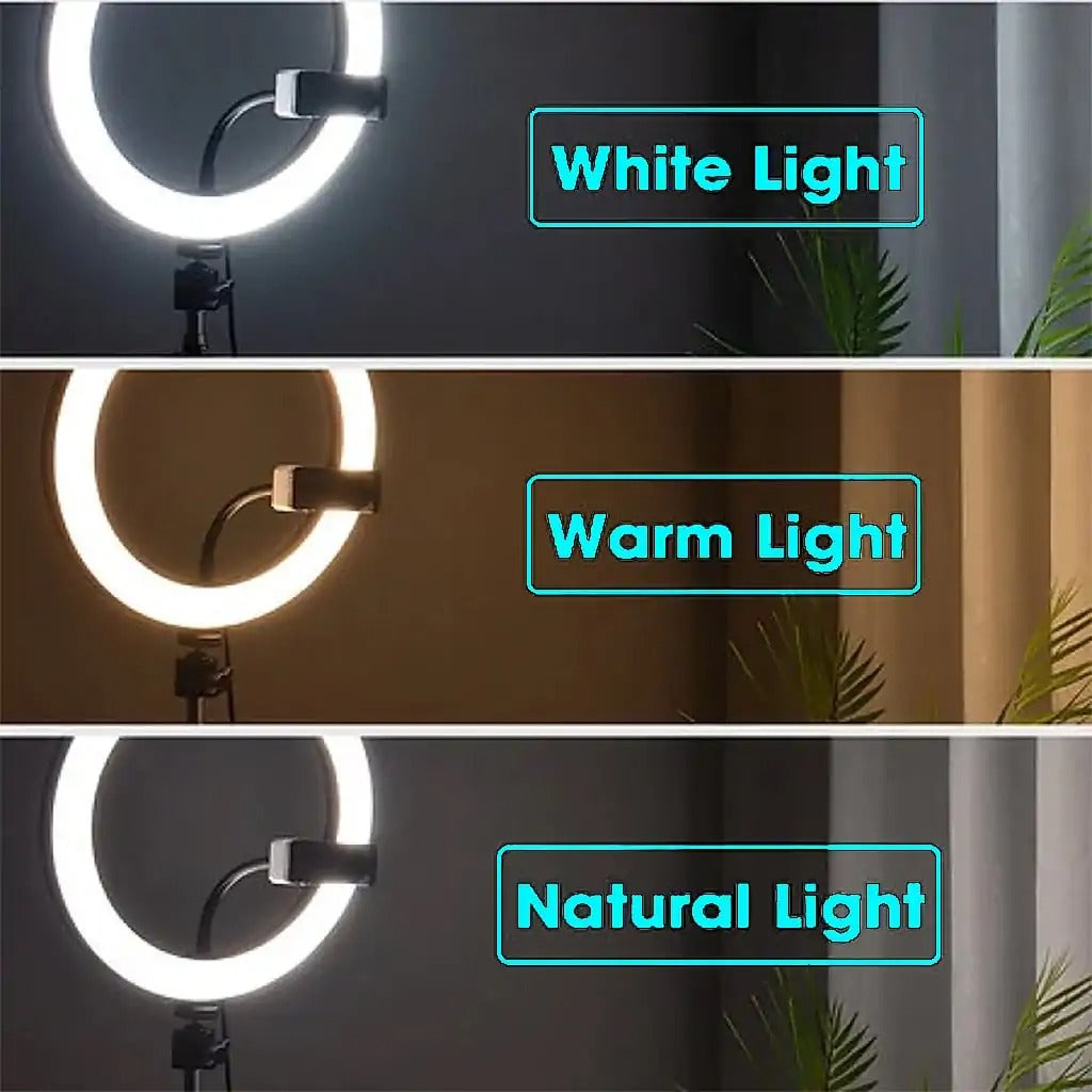 21-Inch Selfie Ring Light with Tripod Stand