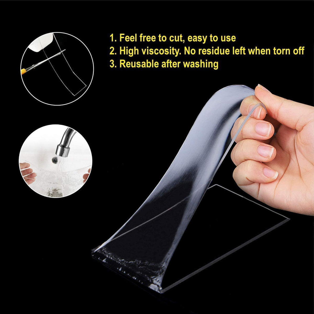 Strong Double-Sided Tape Heavy Duty