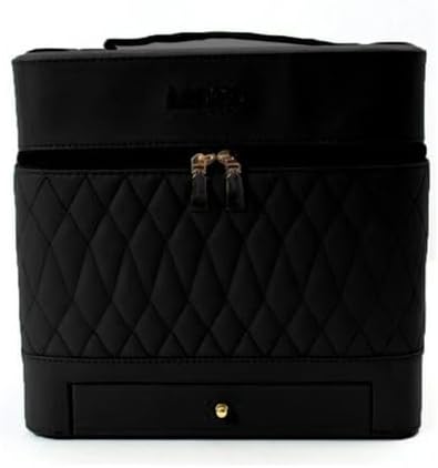 Leather Triple Makeup Case
