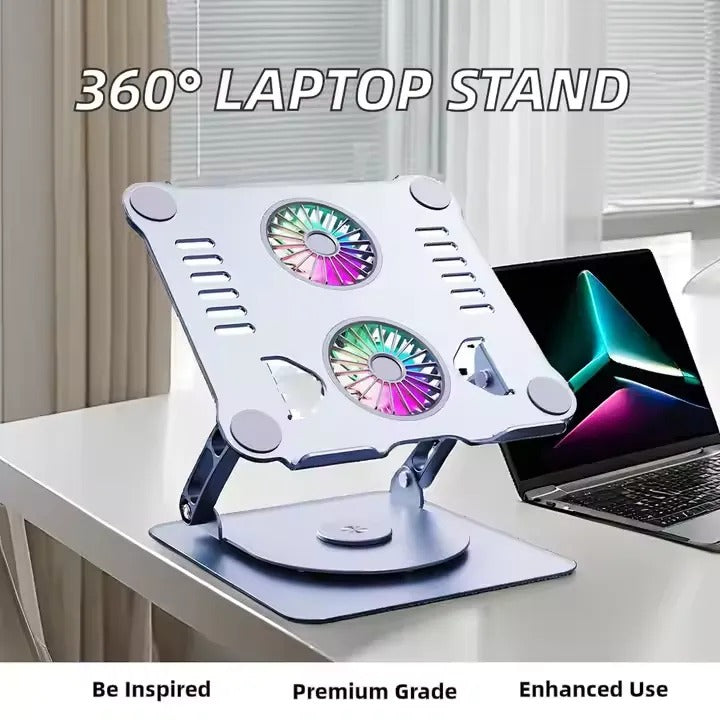 Adjustable Aluminum Desktop Laptop Stand