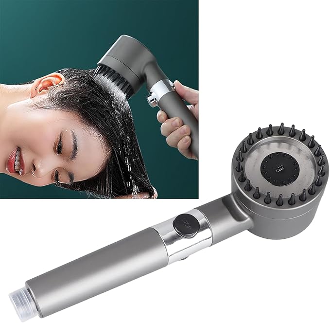 Adjustable High-Pressure Shower Head