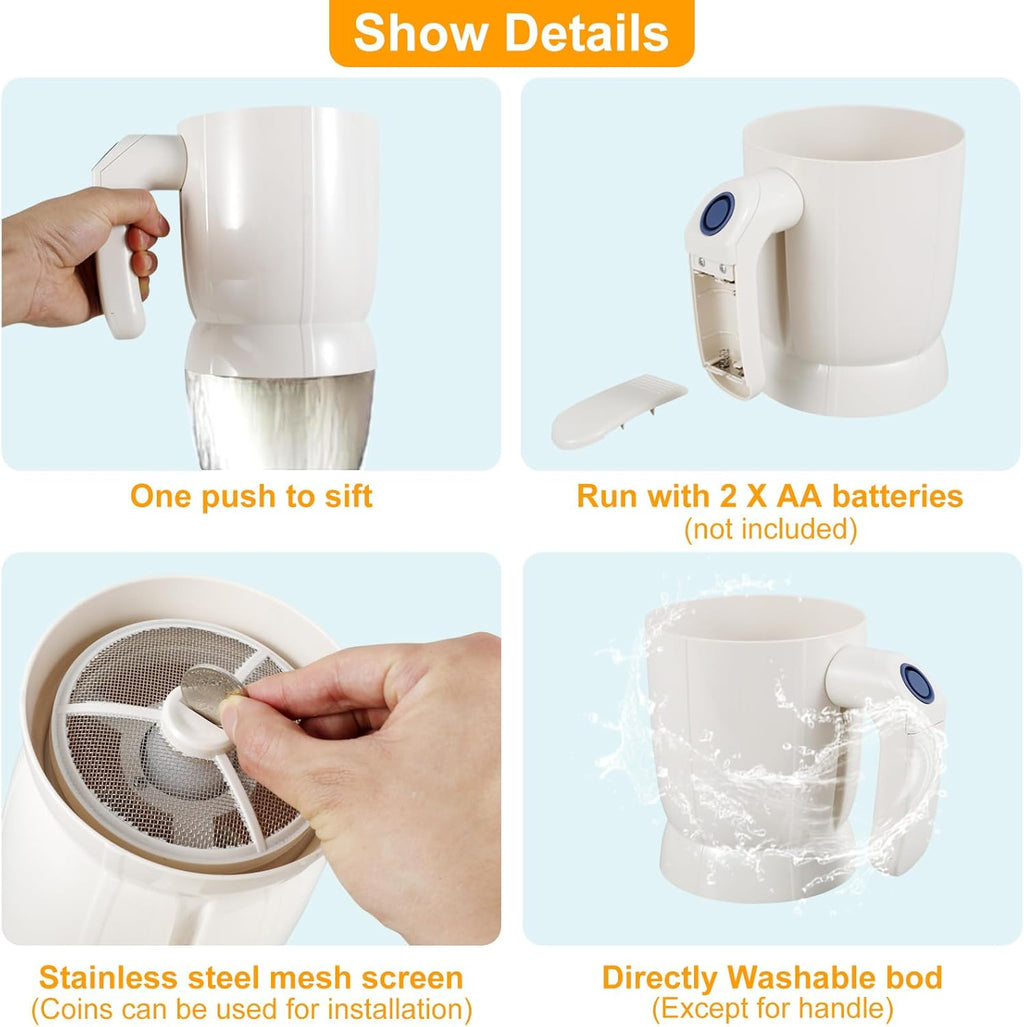 Electric Flour Sifter