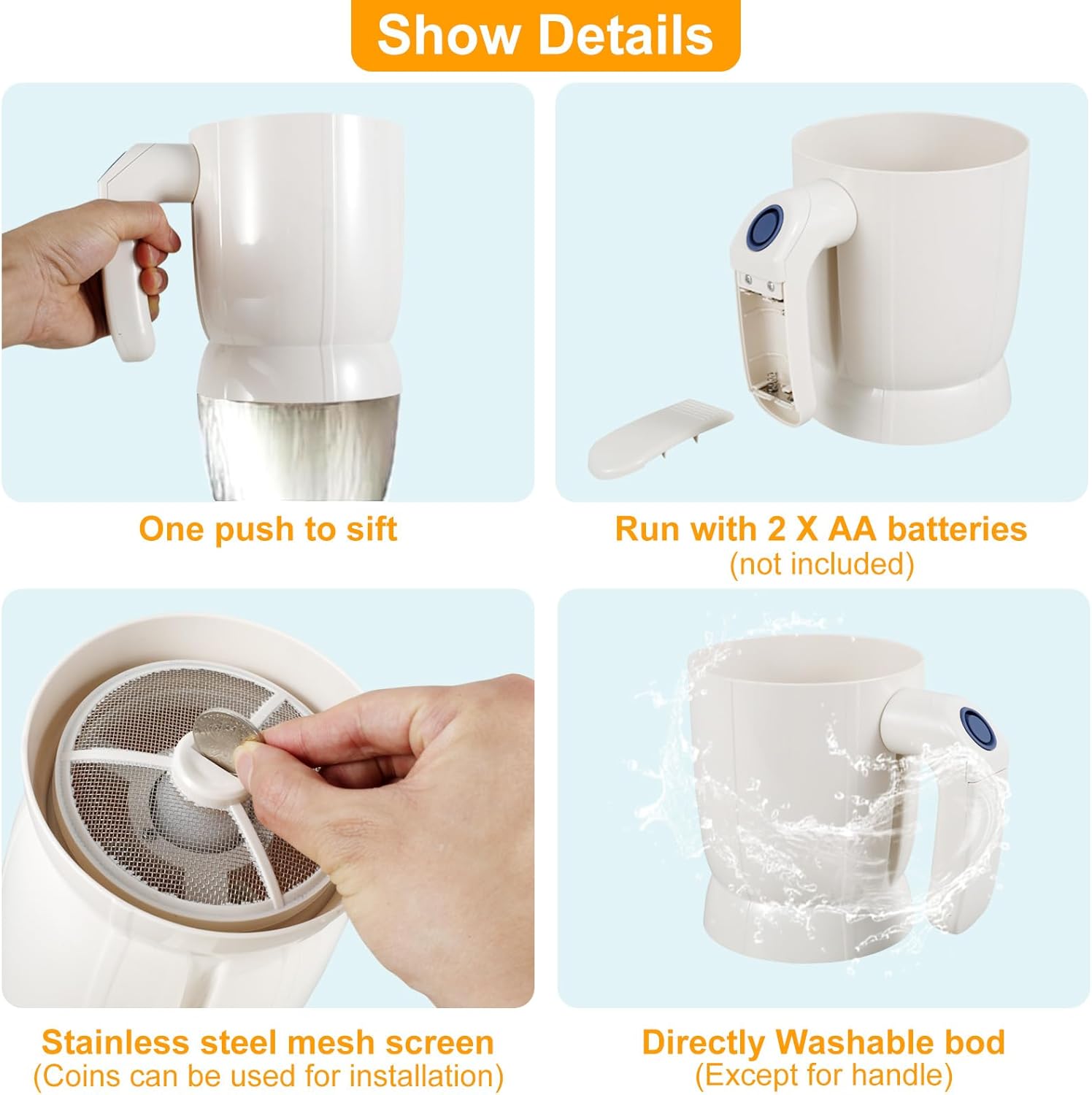 Electric Flour Sifter