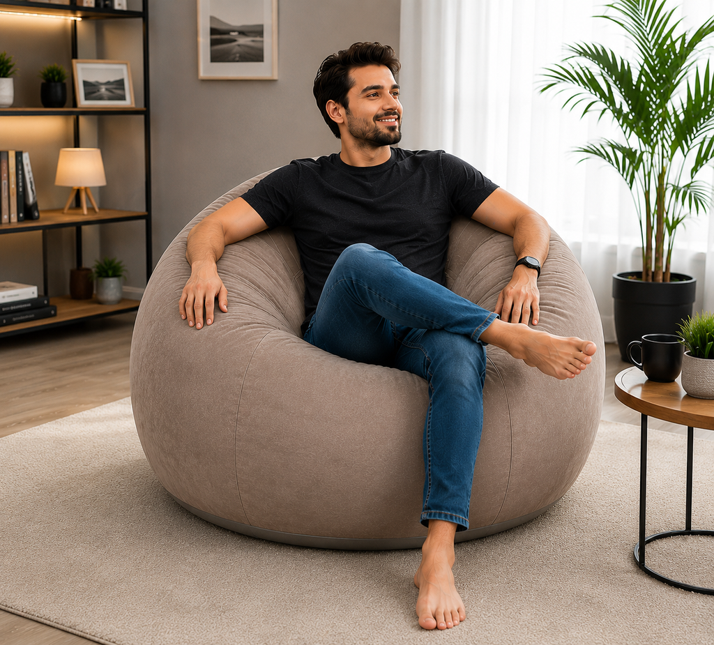 Portable Quick-Inflatable Sofa Chair