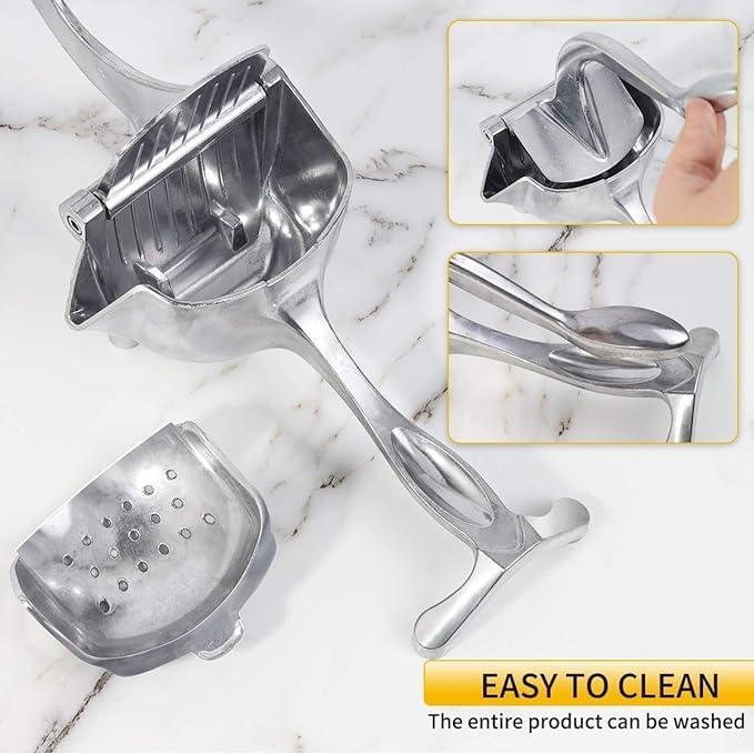 Manual Fruit Juicer | Steel Handle, Hand