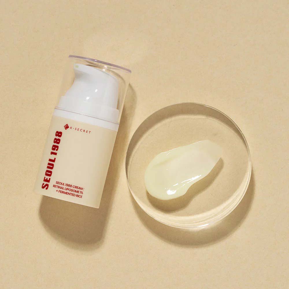 K-Secret SEOUL 1988 Cream with Retinal Liposome 1% & Fermented Rice