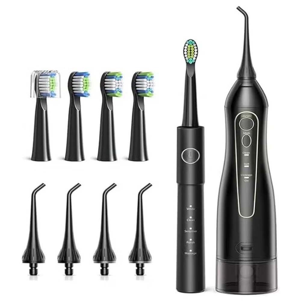 Electric Toothbrush & Water Flosser Combo