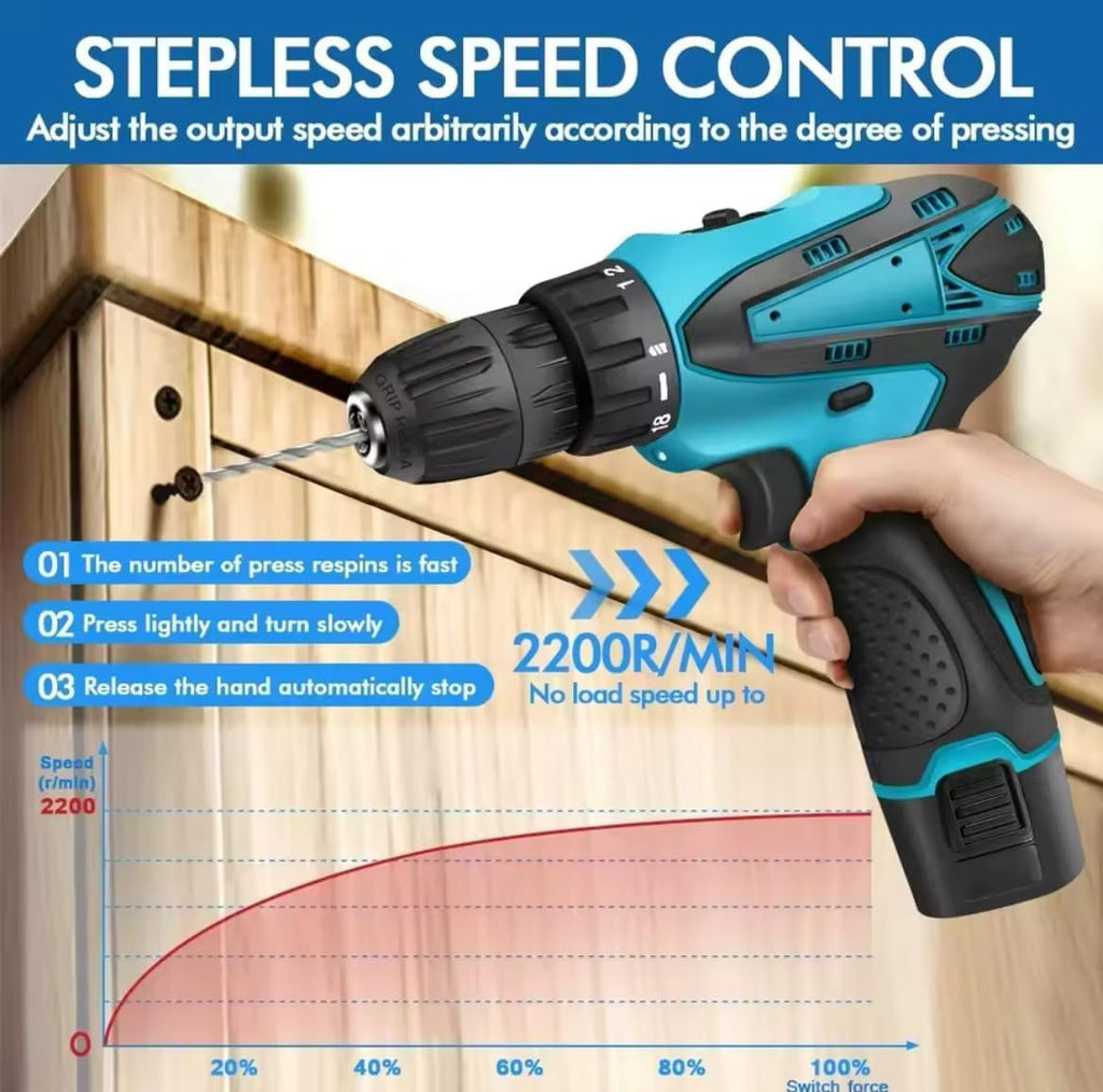 Cordless Drill Driver Set