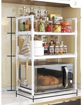 Adjustable 4-Layer Kitchen and Bedroom Storage Rack