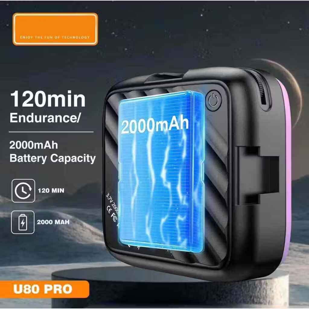 U80 Pro RGB LED Photography Light
