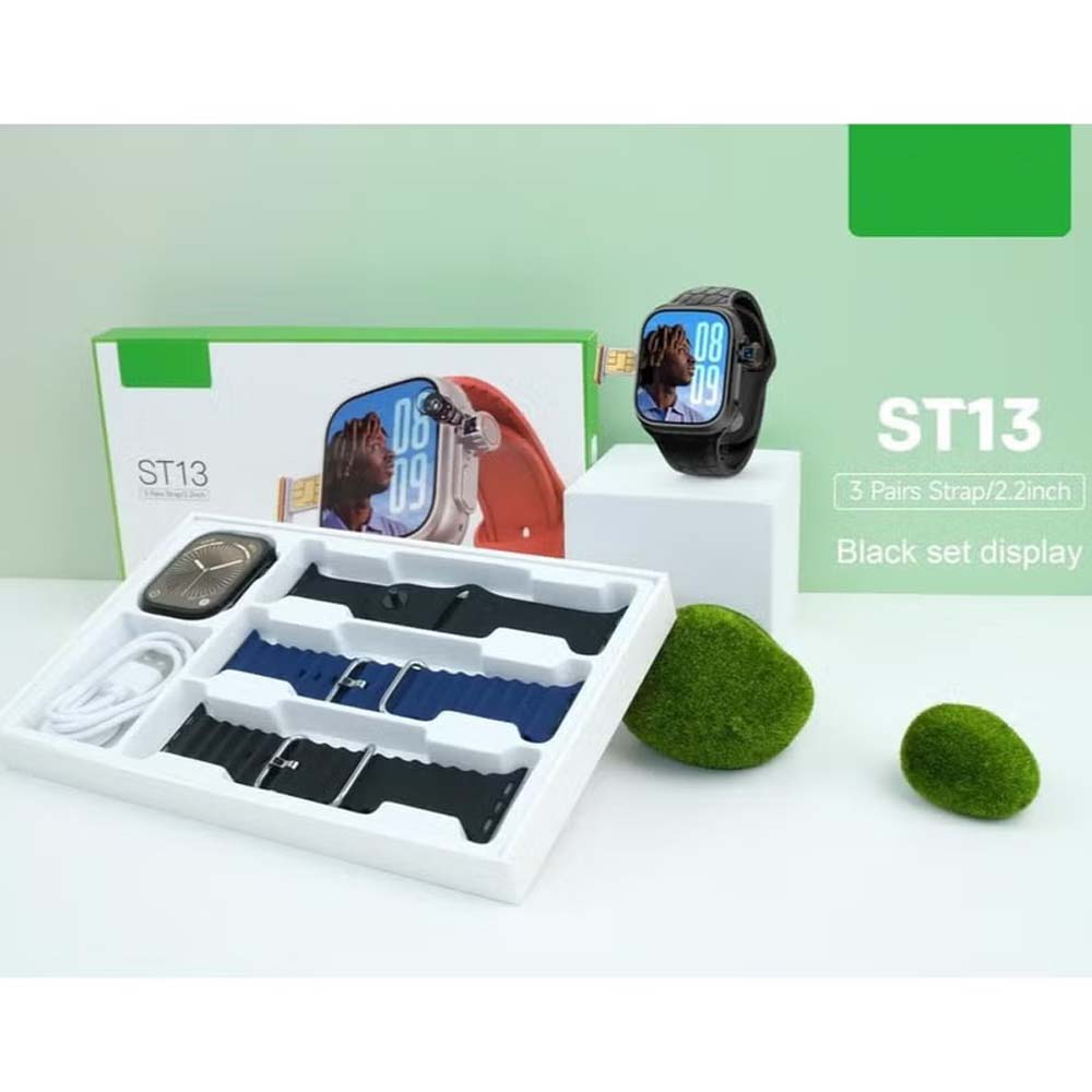 ST13 Smart Watch: 2.2" full-screen display