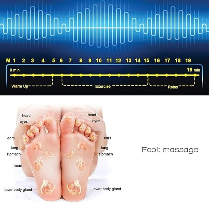 Electric EMS Foot Massager Pad
