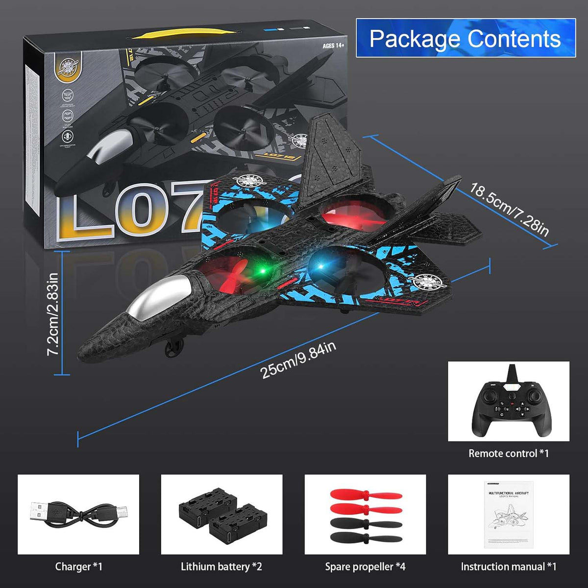RC Aeroplane 2.4GHz Remote Controlled