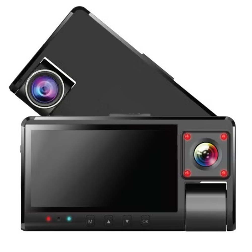 DX-3617 3-Channel Dash Cam. Front