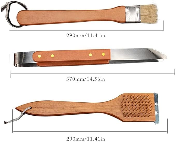 BBQ Tool Set 18-Piece | Stainless Steel