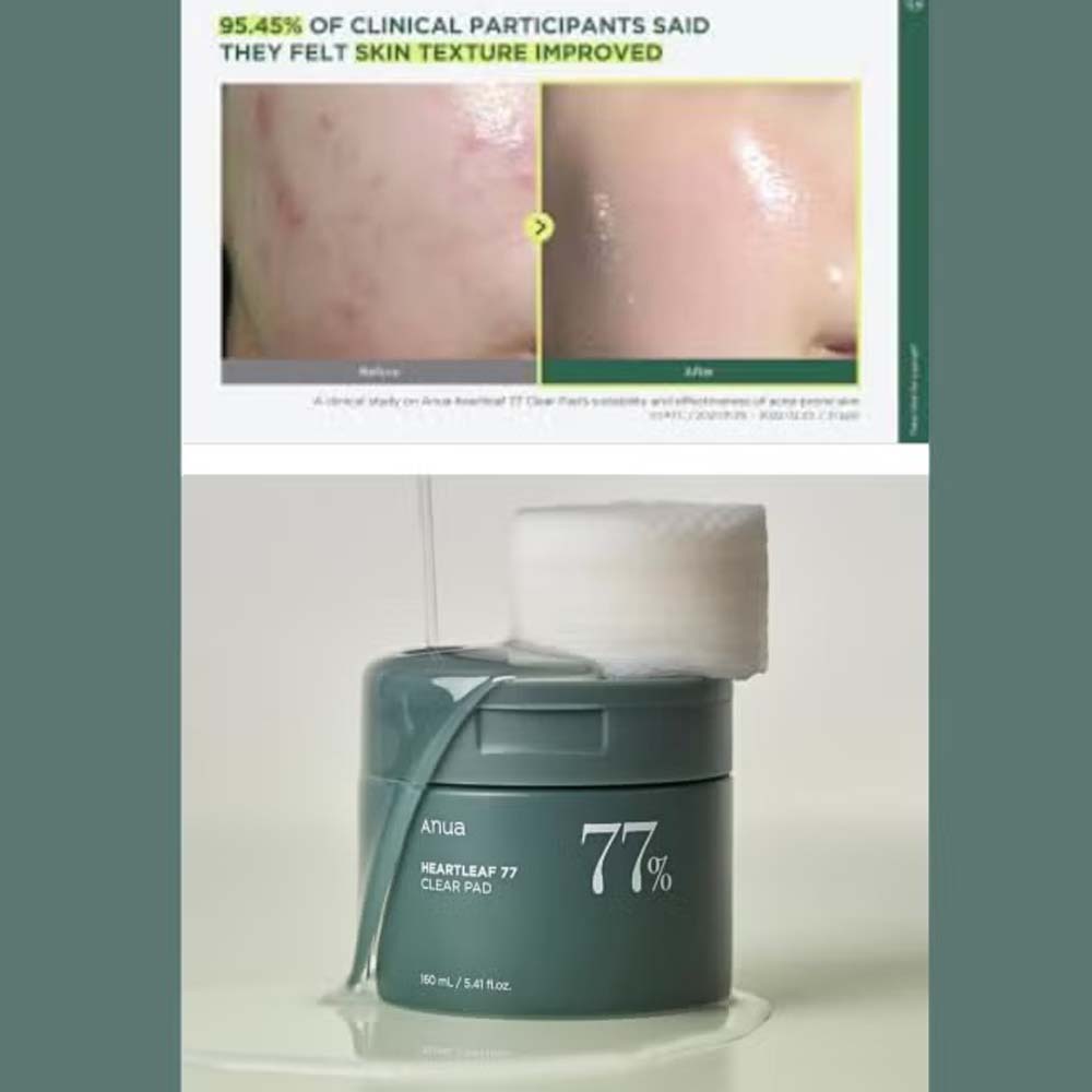 ANUA Heartleaf 77% Soothing Toner Pads