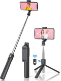 3-in-1 Bluetooth Selfie Stick Tripod Monopod