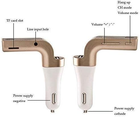 Car G7 LCD Bluetooth Car Charger FM Kit